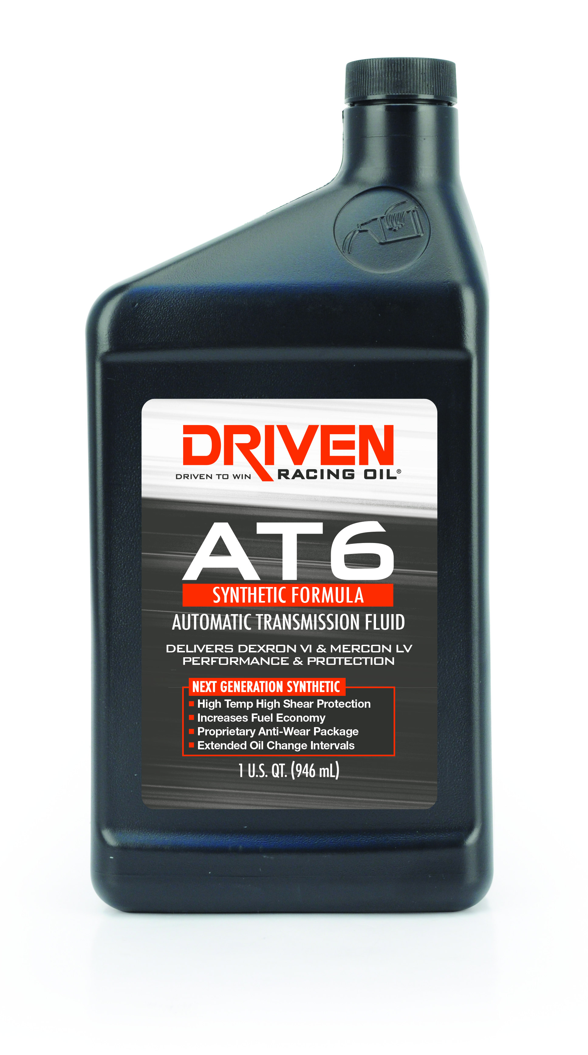 Driven Oil Transmission Fluid, AT6, Automatic, Synthetic, 1 qt Bottle, Each JGP04806